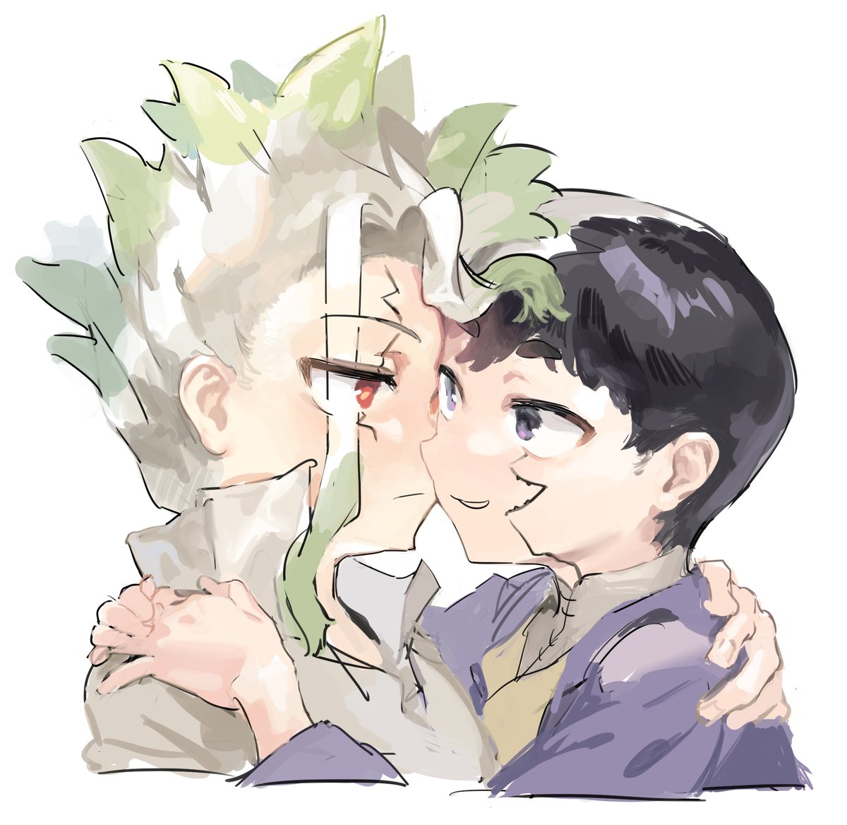 前髪が三本存在したので修正しました 