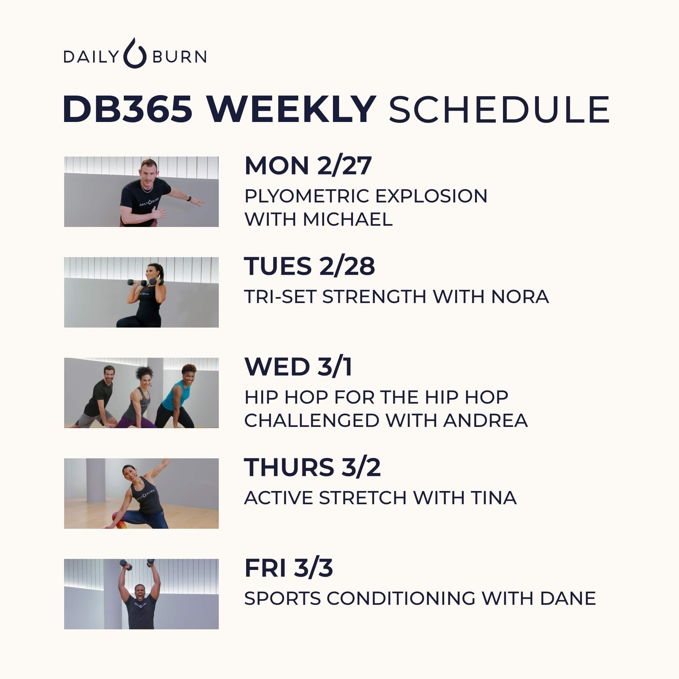 Daily conditioning workout sale