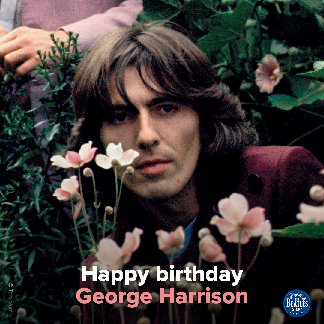 Today would have been George Harrison's 80th birthday.

Happy birthday, @GeorgeHarrison 🕊️ 

#George80