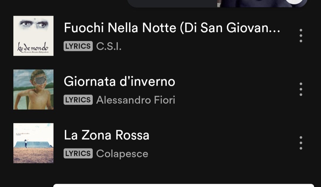 f_tragni's tweet photo. @violascintilla La playlist di cui sopra https://t.co/aPQQEEwlhA