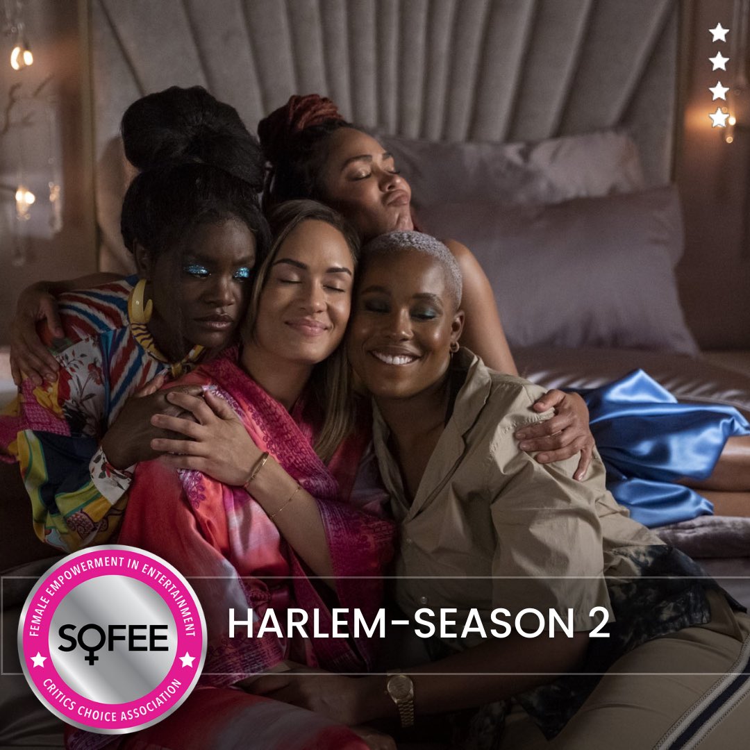 CriticsChoice's tweet image. Congratulations to “HARLEM" The series has received The #CriticsChoice Association Women’s Committee #SOFEE Seal of Female Empowerment in Entertainment! 
criticschoice.com/2023/02/24/emi…

#SOFEE #CCASOFEESEAL #CriticsChoice  #Harlem #HarlemOnPrime @PrimeVideo