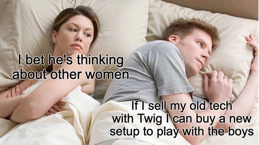 Just trying to find a way to game with the boys…