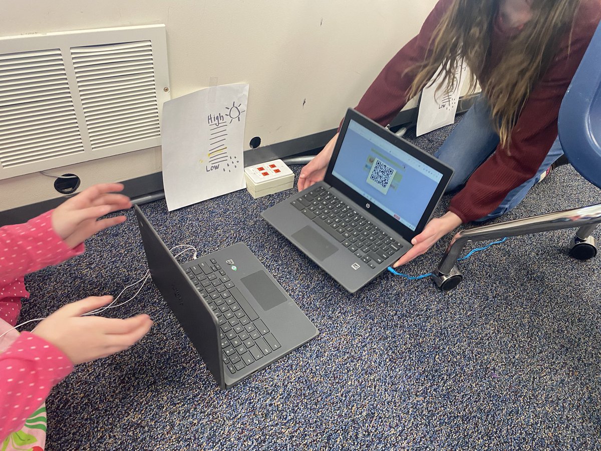 MrsSamMitch's tweet photo. Co-teaching a #STEM lesson with a focus on transferring information in a variety of ways using candy heart messages ♥️. #QRCodes #MorseCode #valentinesSTEM https://t.co/YqcNVJG9tf