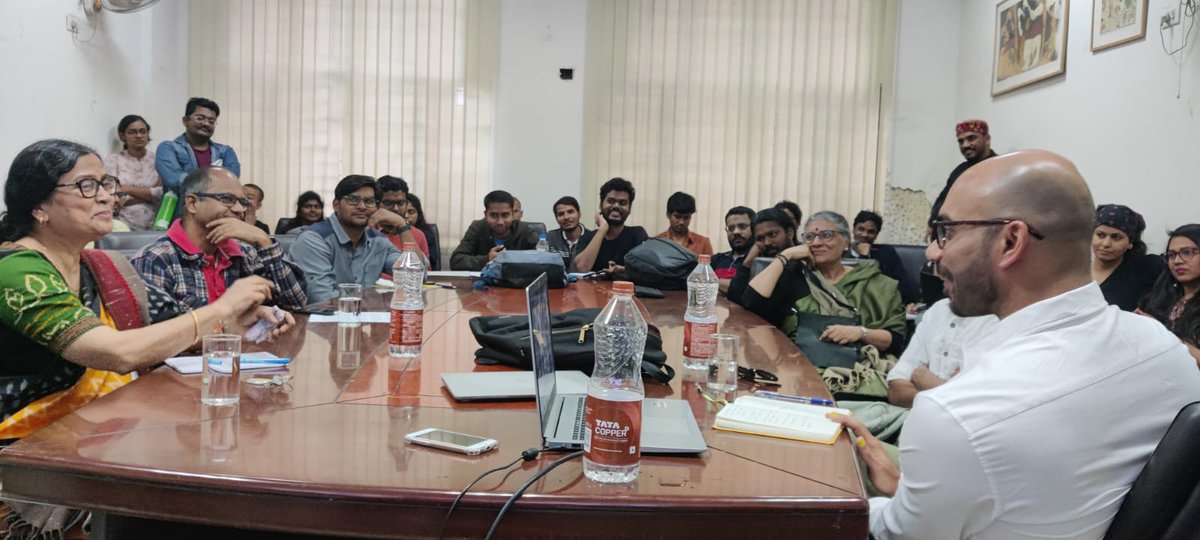 SumantaRoyy's tweet photo. Today's programme was attended by more than 100 people (both online and offline). We are grateful to everyone who contributed to the success of this programme.
@Ankur_pali @CsmchFilm @phc_csmch https://t.co/eaZz8yDZdl