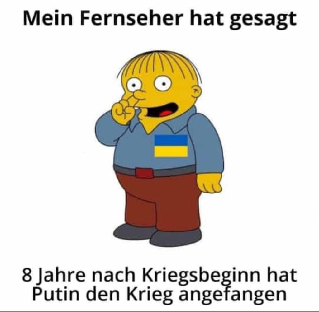 sorryabernein's tweet photo. Servicetweet für blaugelb Beflaggte:
Heute ist nicht der Jahrestag des Ukrainekrieges. Heute ist bloß euer persönlicher Jahrestag davon, dass ihr geschnallt habt, dass es dort Krieg gibt.
So, ihr könnt euch jetzt weiter profilieren. https://t.co/SrU2JzO9sy