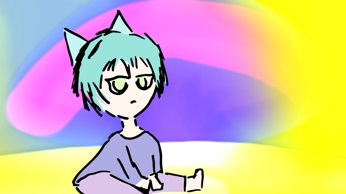 PixelAbsurdist's tweet photo. My current aesthetic #drawing #color #digitalart https://t.co/hcrsDb3QXp