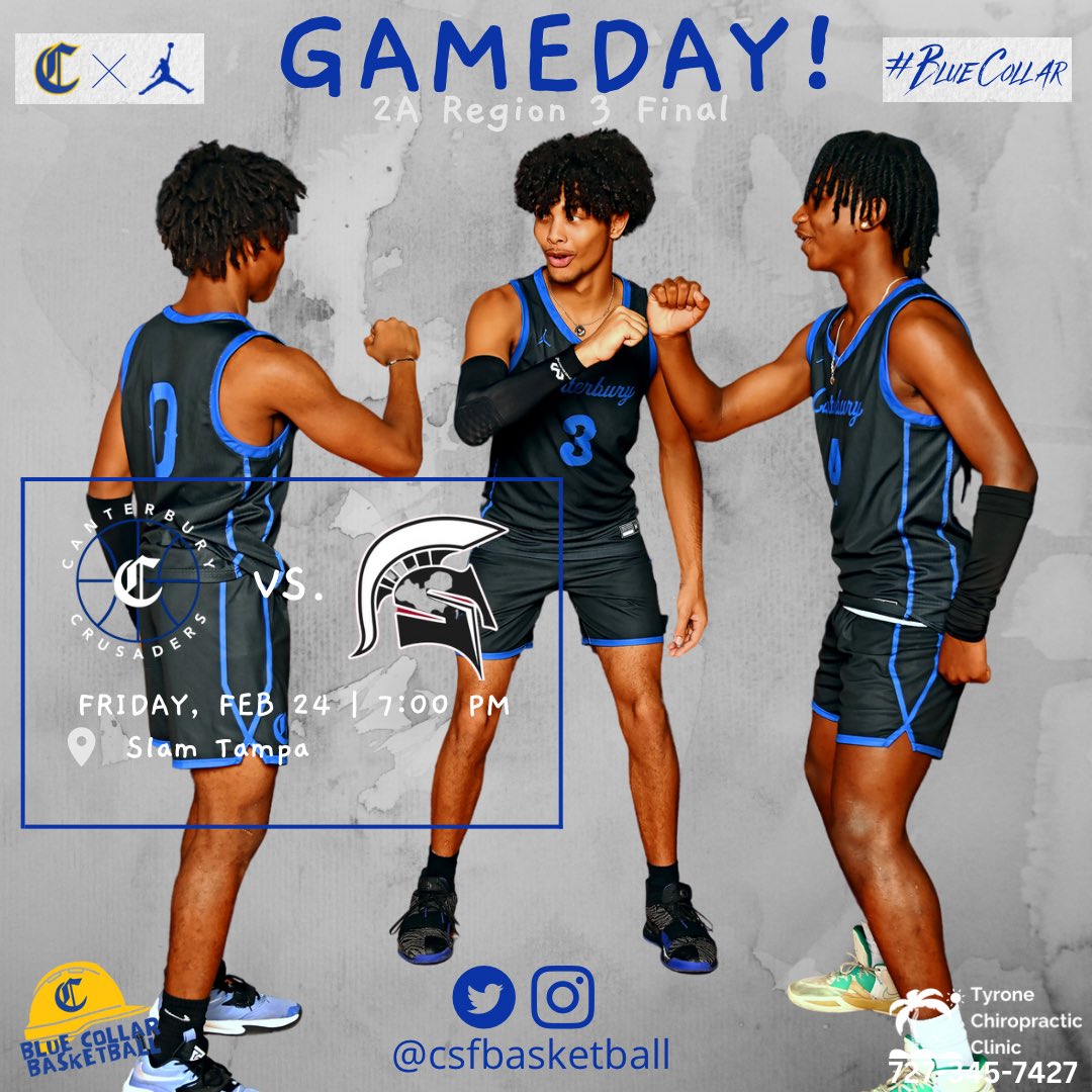 GAMEDAY!!!

🆚 Slam Tampa 
⌚️ 7:00 PM
📍Slam Tampa  

#BlueCollarBasketball
