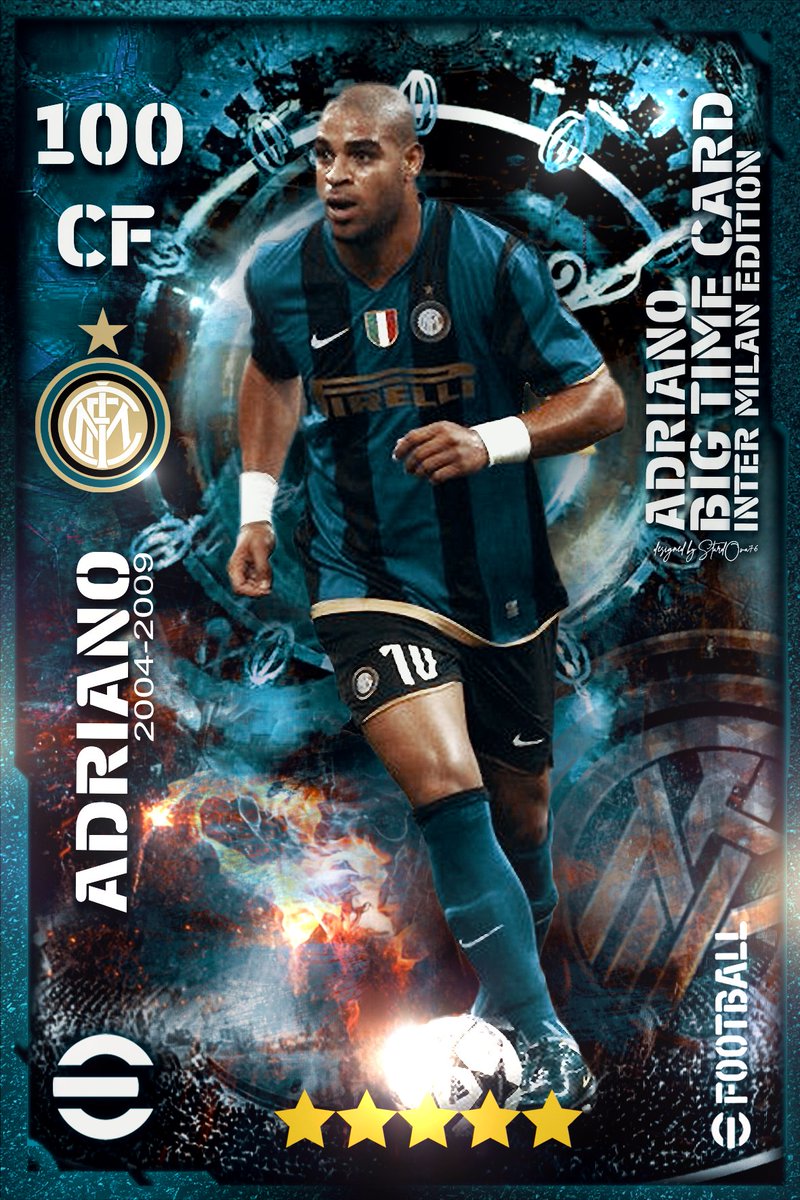 Hi guys, what do think about my #big #time #card #design for #efootball ? (Inter Milan Color Style)
<a href="/konami_support/">KONAMIお客様相談室【公式】</a> <a href="/Konami/">Konami</a> <a href="/KONAMIUK/">KONAMI UK</a>
<a href="/KONAMIFR/">KONAMI France</a> <a href="/play_eFootball/">eFootball</a> <a href="/we_konami/">eFootball™公式</a>
<a href="/KONAMI_DE/">KONAMI Deutschland</a> <a href="/Adam_Bhatti/">Adam Bhatti</a> @HalSparke
<a href="/intermilan/">Inter Milan</a> #InterMilan #adriano <a href="/PesUniverse/">eFootball Universe</a>