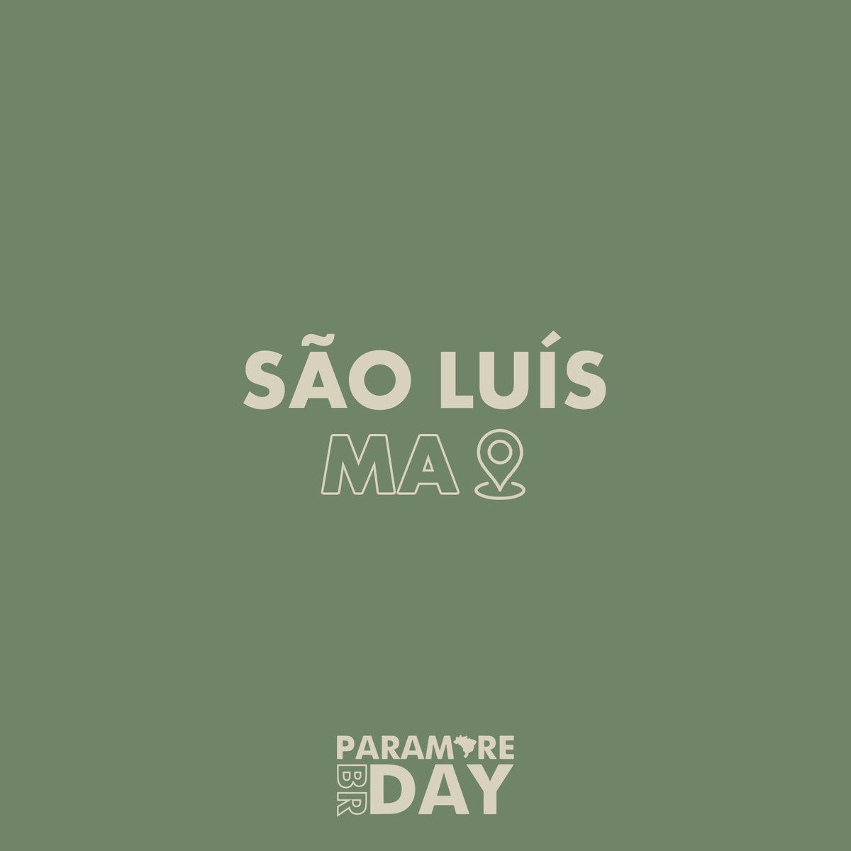 paramorebrday's tweet image. 📌 Paramore Brazilian Day em São Luís📌
Salve este post com as informações do evento, marque os amigos da sua cidade aqui nos comentários e participe do maior encontro de fãs da América Latina!