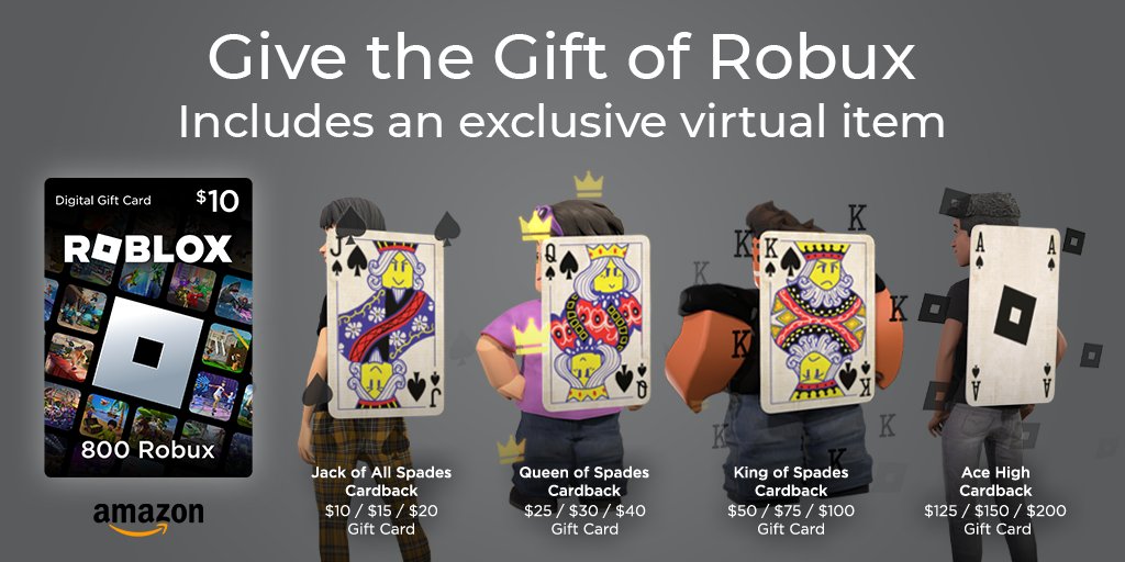 2023 Roblox 10 Gift Card the cards 