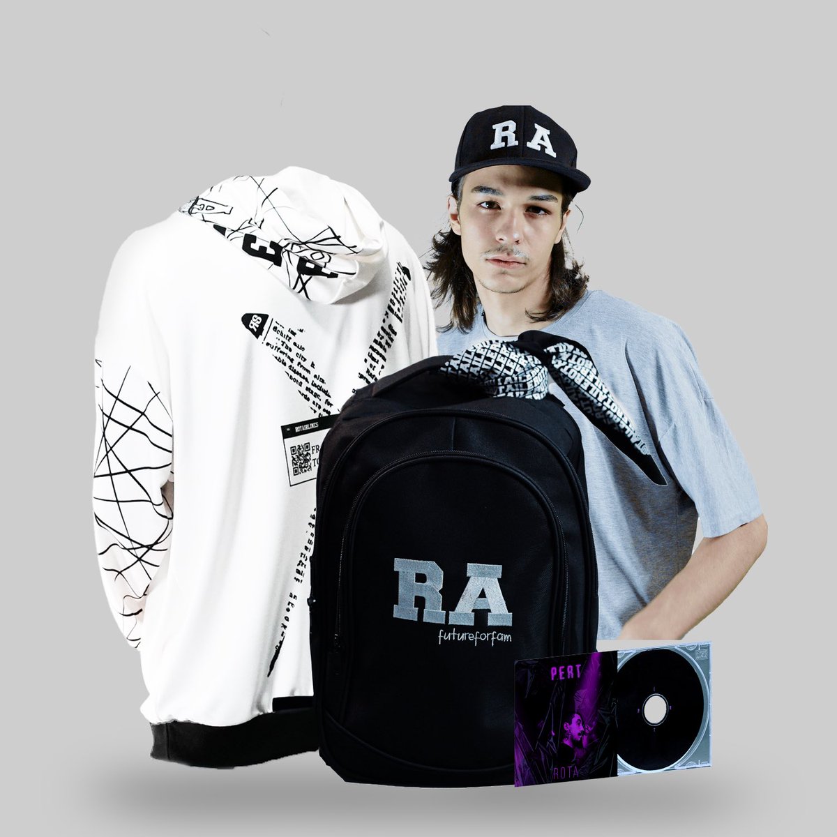 5’li Gang Pack Kampanyası Başladı.
1 adet SYMBIOT HOODIE
1 adet RA GANG ÇANTA
1 adet RA CAP
1 adet Rota - Pert Albüm+Poster
1 adet Bandana
🔥Sadece 249,90 TL🔥
Stoklar Sınırlıdır.
rotaileshop.com/5'li-gang-pack