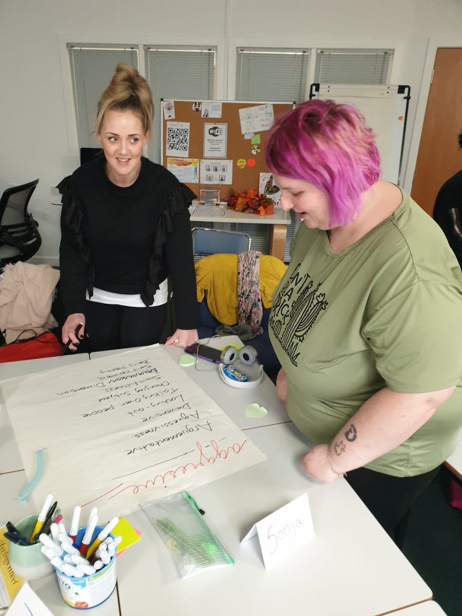 ResilienceLear1's tweet image. So…week 5 on our #TIER Pathway and the gang have been learning about Communication Styles, alongside a refresh on an Intro to Trauma. We also had #spacesforlistening, worked on emotional literacy using Feelings Wheels &amp;amp; rounded off the day with a movement Q&amp;amp;A activity. 🙌🏽⚙️📝🎓