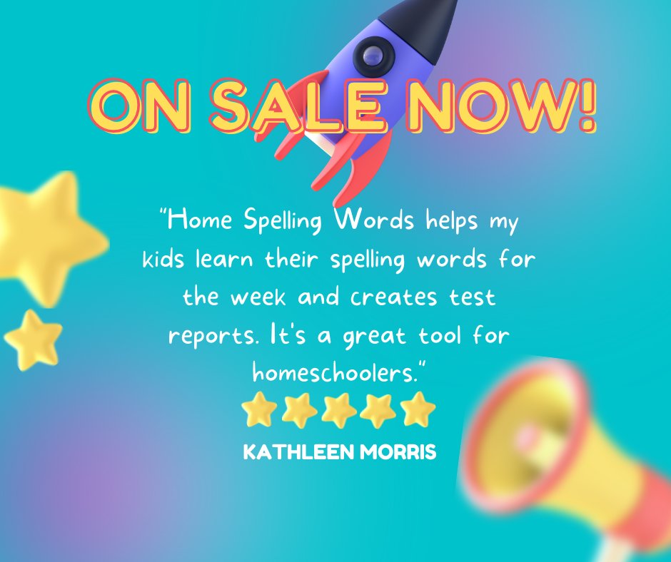 Home Spelling Words on Twitter is ON