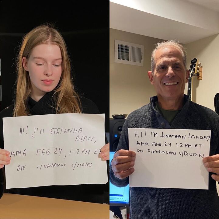 ❓Ask your questions❓ AMA with our reporters in Kyiv and D.C. on the anniversary of Russia’s invasion of Ukraine reut.rs/3m3c2fP