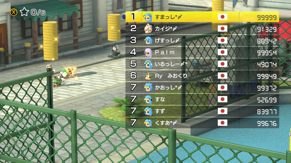 Ks____05's tweet photo. #MK8D  #NintendoSwitch  
遂にカンスト。あの時イツメンに会わなかったらやる気なくてカンストしなかったかも。ほんとみんな夜遅くまで見送りに付き合ってくれてありがとう(^-^) https://t.co/O3CyDoP4yS