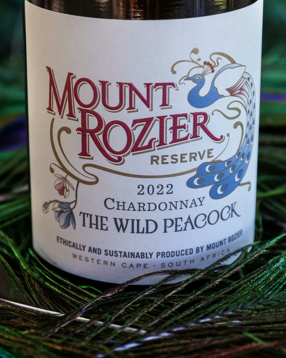 MountRozier's tweet photo. Wild Peacock is an un-wooded chardonnay that offers a lot on the nose with citrus, yellow apples and some peachy notes. It's a mouth filling wine with a creamy texture that ends with a sweet sensation. https://t.co/SvCMmcWN6p