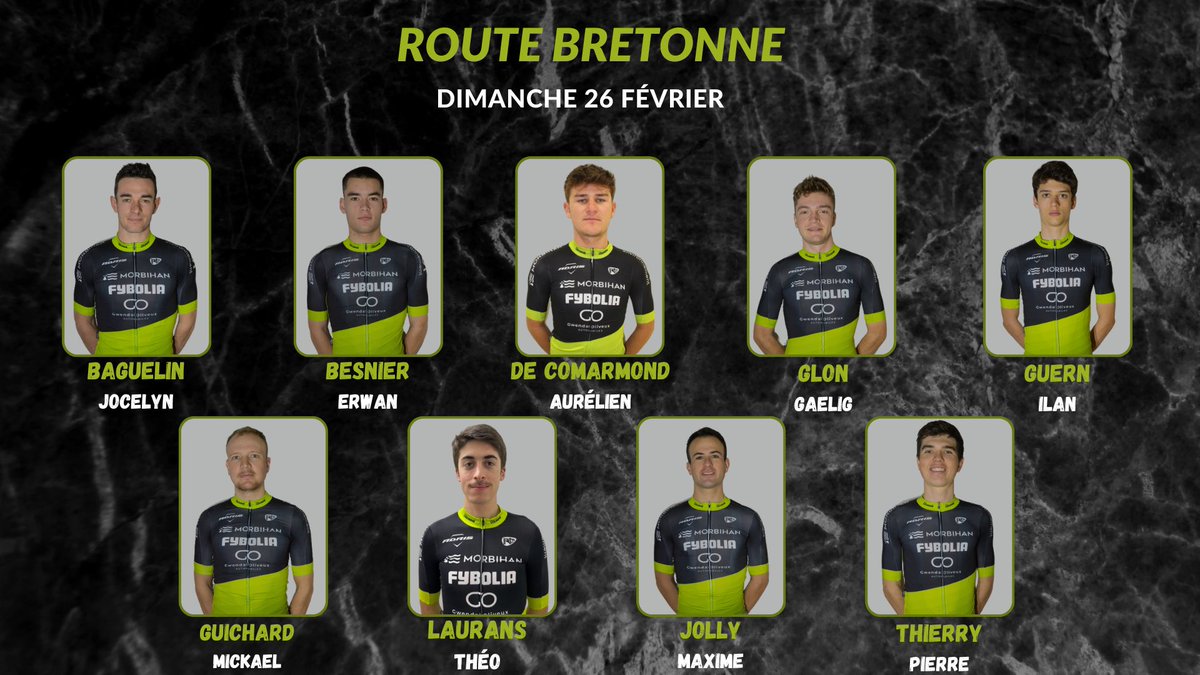 👥 Compositions] 

Retour sur nos terres ! 
Ce week-end c’est la reprise des classiques bretonnes avec la Melrandaise et la mythique Route Bretonne 🤩

Voici les compos ci-dessous : ⬇️