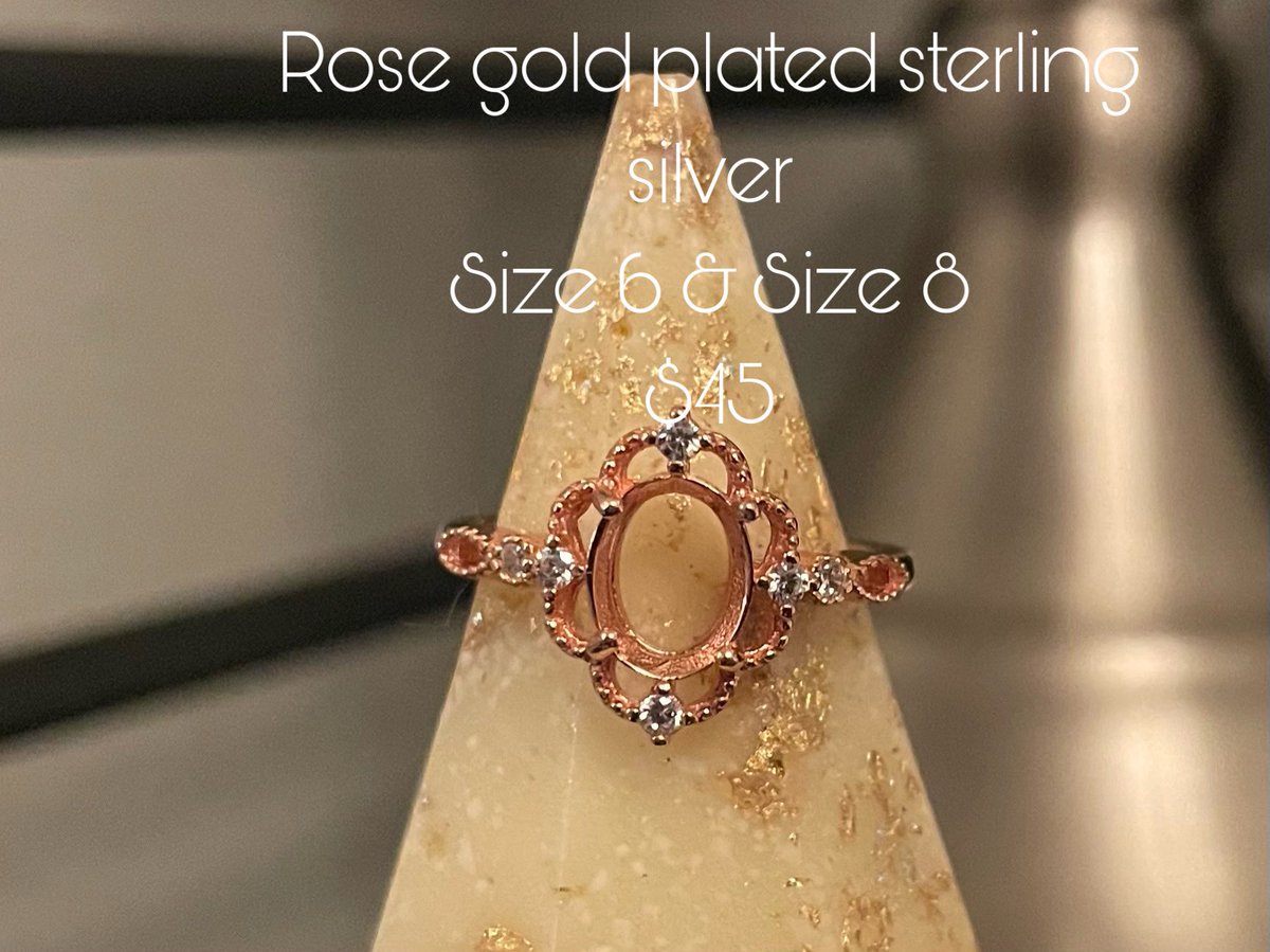 sweetbkeepsakes's tweet photo. 🛍FLASH SALE FRIDAY🛍
💍On-hand ring settings on sale - today ONLY! Limited quantities/sizes!
🕰3-4 week turnaround time. 
💎Your choice of breast milk or ashes, as well as any flakes or shimmer you’d like added. 
🫶🏼DM to claim. I will send an invoice to your email. https://t.co/KvIVUmek3W