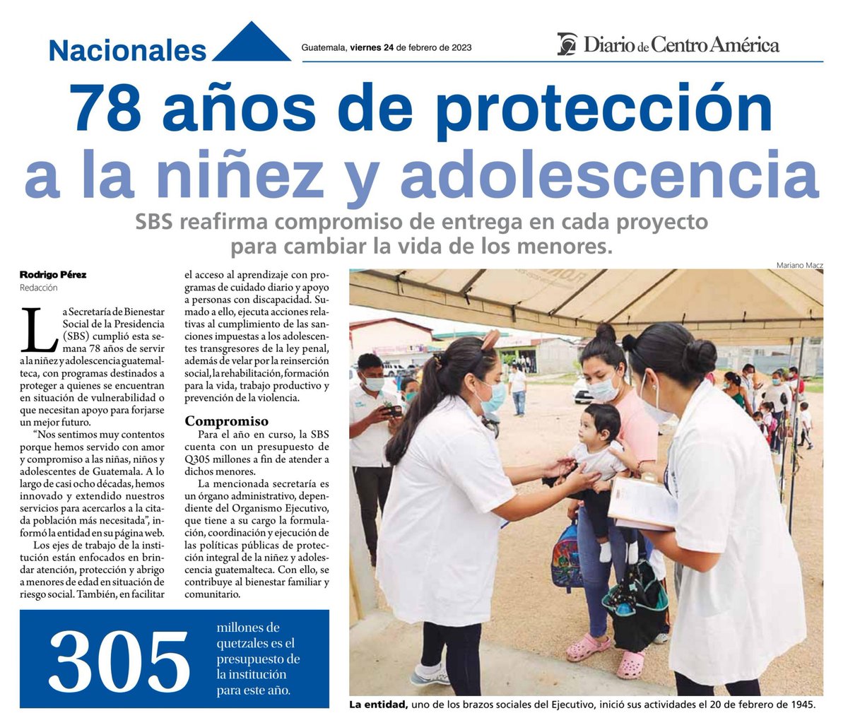 #protecciónalaniñezyadolescencia 
#SecretaríadeBienestarSocial 
#78años #COMPROMISO