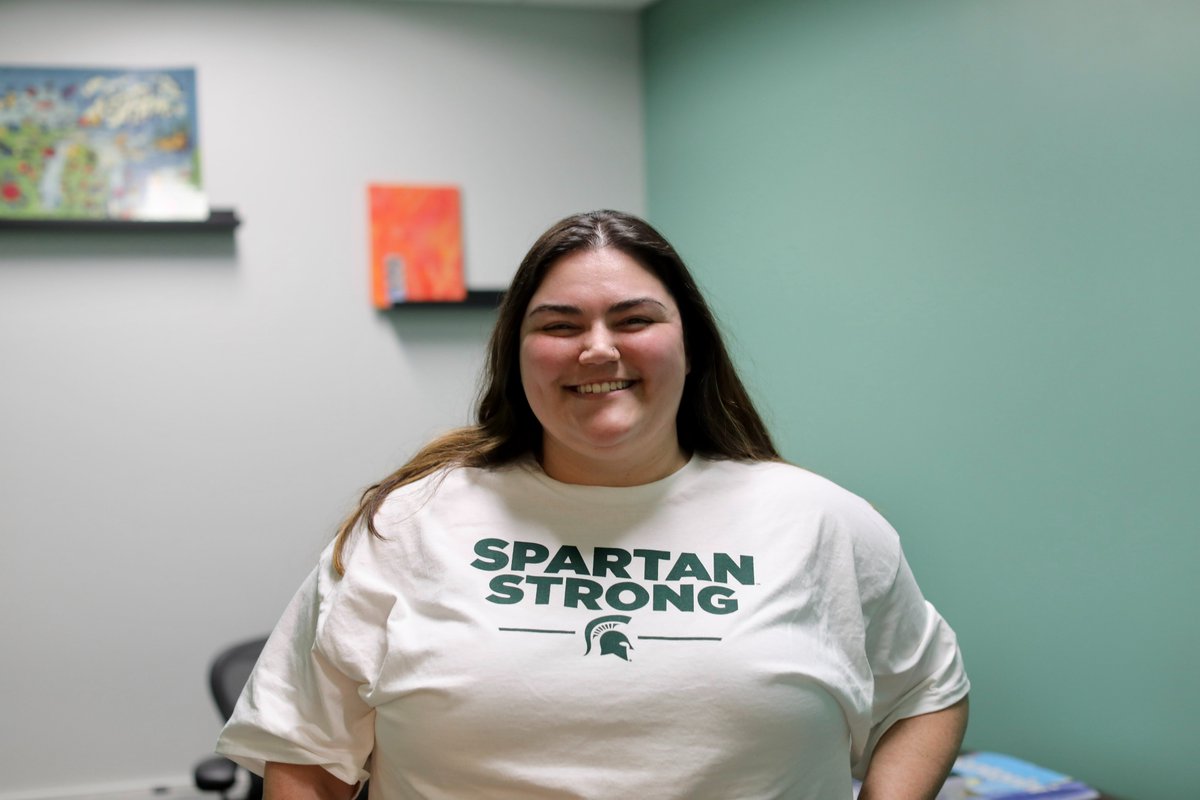 A few of our MSU DPPS employees are wearing their #SpartanStrong shirts today 💚🤍