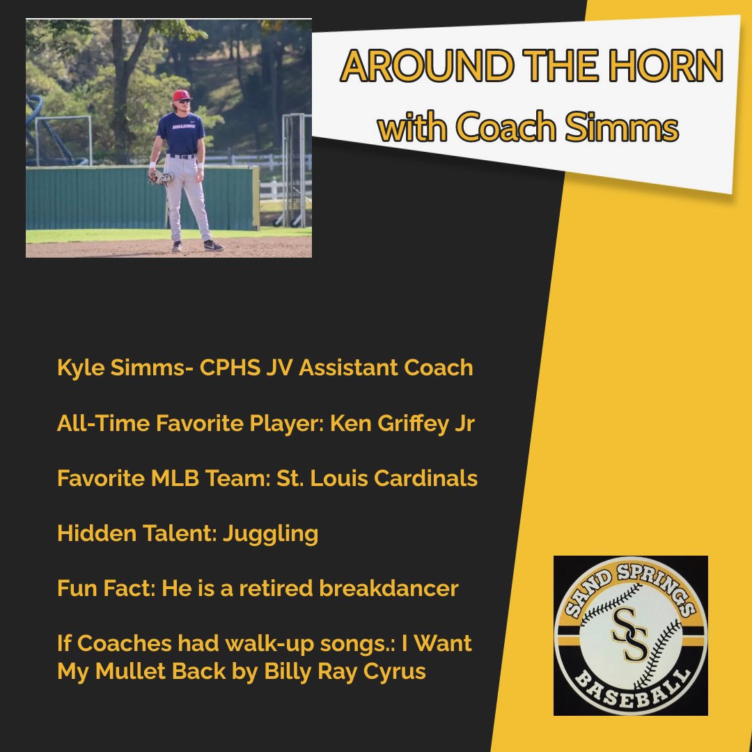 Coach Simms has done an incredible job working our first basemen and hitters! I know some elementary kids that think he’s pretty cool too!
<a href="/SanditeAthletic/">Sandite Athletics</a> <a href="/kylesimms49/">Kyle Simms</a>
