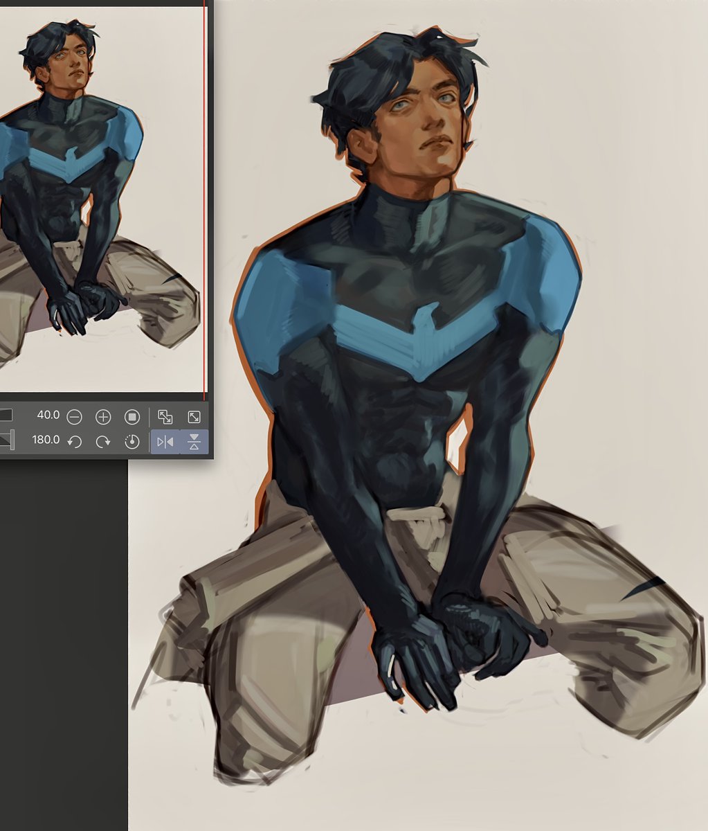 sunnnliwx's tweet photo. nightwing sketches that I drew in the car https://t.co/PCRaEoPRvW