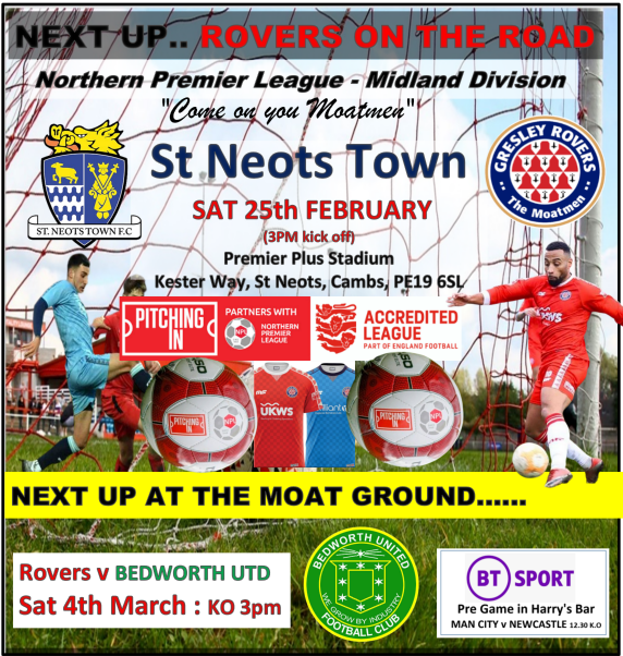 GresleyRovers's tweet photo. Huge Game. 
1 day to go! https://t.co/lZOclMgiXf