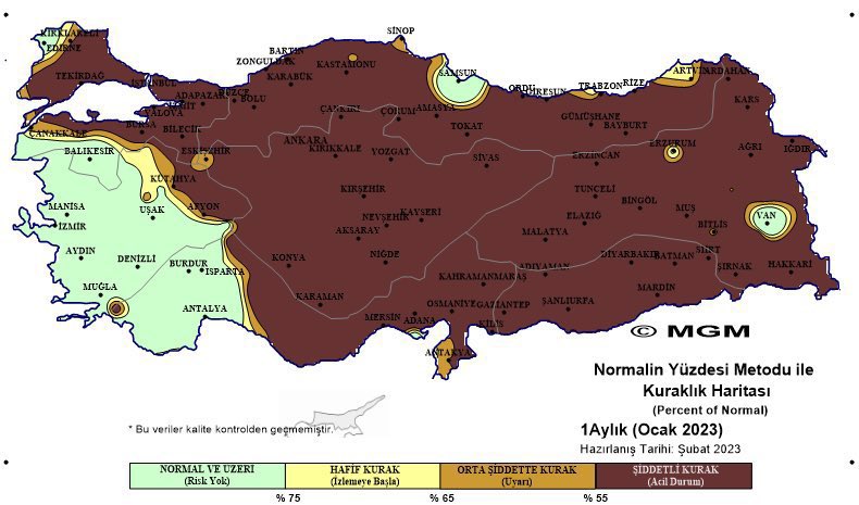 Kuzey Ormanları Coğrafyası dahil Ülke kuraklıktan kırılıyor ama hala ormanlar, meralar, tarım arazileri inşaat yağması ve işgaline açılmaya çalışılıyor. Akıl alır gibi değil. Afetlere karşı tek savunma gücümüz doğal alanlardır. Dokunmayın