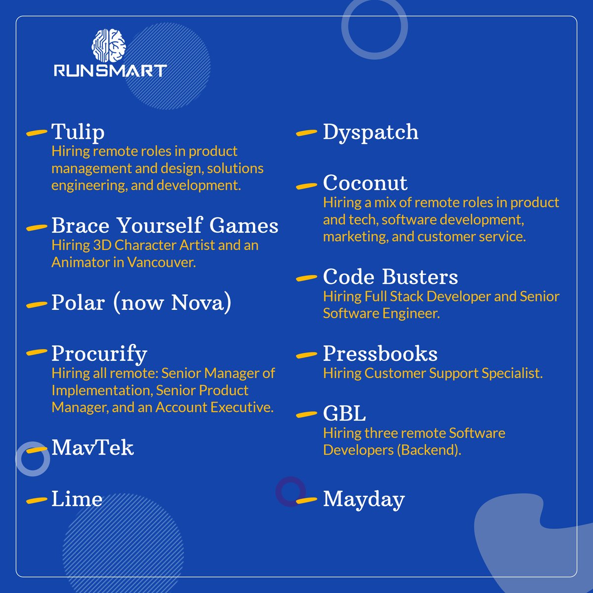 RunSmart_Inc's tweet image. Several #Canadian companies are now offering a 4-day work week to their employees. 

Looking for a job with a more flexible schedule? check out the companies here lnkd.in/dVVfkTrF 

#4DayWorkWeek  #jobsearch  #JobSeekers  #productivity #fourdayweek