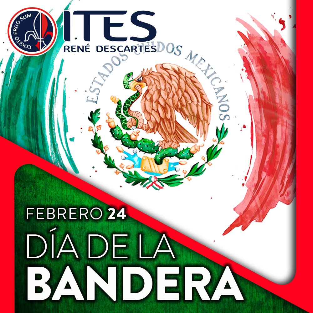 itesrene's tweet photo. #DíadelaBandera 🇲🇽
La 𝑩𝒂𝒏𝒅𝒆𝒓𝒂 𝒎𝒆𝒙𝒊𝒄𝒂𝒏𝒂, además de ser un símbolo patrio es un elemento unificador, una expresión auténtica de nuestros orígenes que, junto con el Escudo y el Himno Nacional, son los símbolos que nos representan y nos unen como nación mexicana.🫶 https://t.co/BRllLuSimY