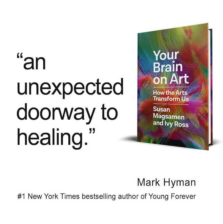 bjmillermd's tweet photo. here’s the book we’ve needed!  bringing science to the belief that art is good for us
https://t.co/Z94w9xD8J6 https://t.co/blst1BuG8T