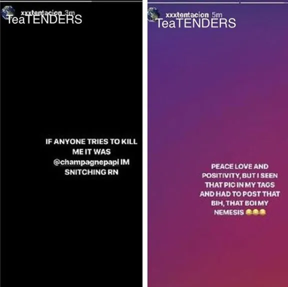 BrandanMusic's tweet photo. I pay a half a million for his soul, he my nemesis #drake #xxxtentacion #murdertrial #notaconspiracytheory #thetruthisdeeper If you're innocent why not sue the defense team for defamation? Why go through all the work to avoid CLEARING YOUR NAME! Now you're retiring? #liar #guilty https://t.co/BoqtBSwLJd