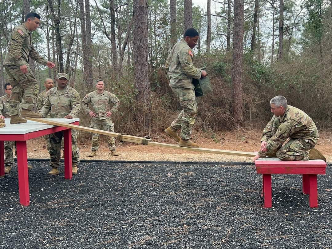 NovoselNCOA's tweet photo. Students of SLC Cycle 23-002 conduct their final evaluated event, the STX! This event is a culmination of all the leadership knowledge and mission planning that they have gained during their time here at the NCOA! “Enter to Learn, Leave to Lead” https://t.co/Cvfni46z3q