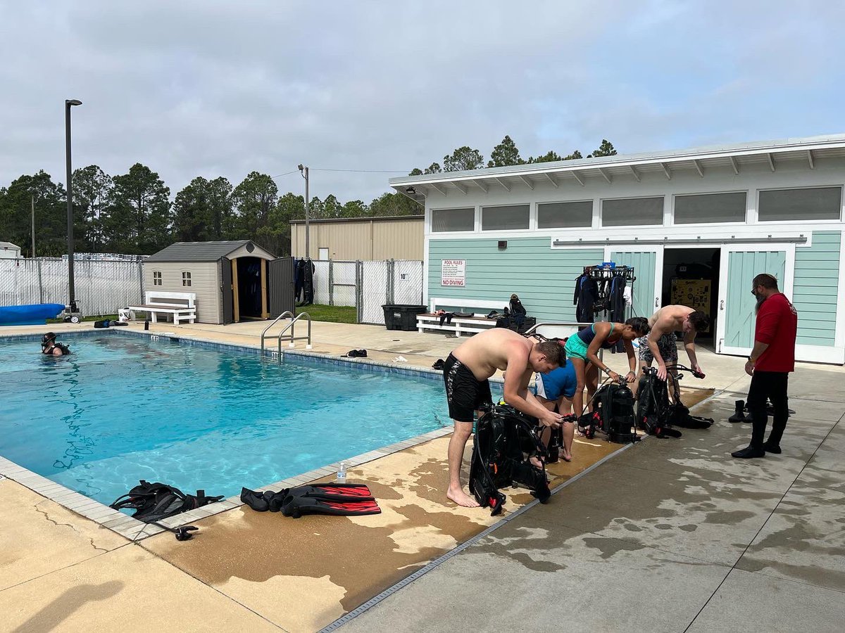 RedAlertDiving's tweet image. Learn to scuba dive now with Red Alert Diving!!!

It’s hard to believe that on this February day, we have a pool full of excited faces learning to dive. Get ready for the season now, book your PADI open water class with RAD today!

Call us at 850-238-8760 or message us here!
