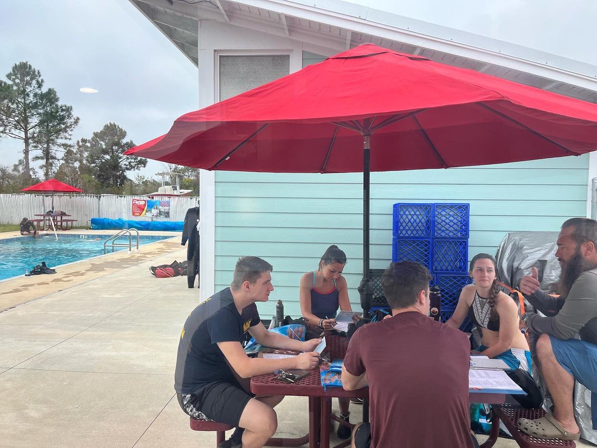 RedAlertDiving's tweet image. Learn to scuba dive now with Red Alert Diving!!!

It’s hard to believe that on this February day, we have a pool full of excited faces learning to dive. Get ready for the season now, book your PADI open water class with RAD today!

Call us at 850-238-8760 or message us here!