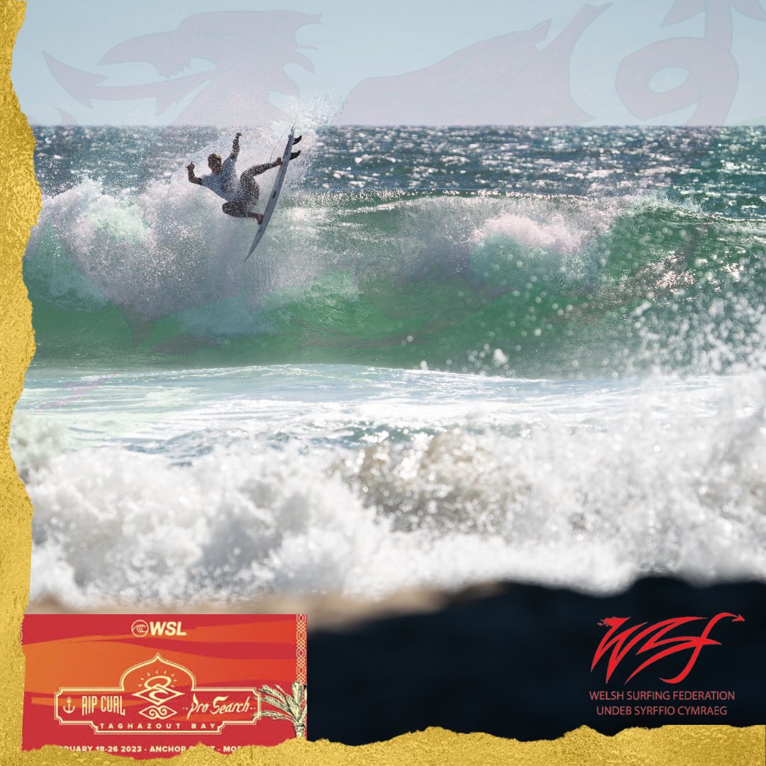 WelshSurfingFed's tweet photo. Gowerβs Patrick Langdon-Dark through to last 32 at the Rip Curl Pro Search Taghazout Bay! @sportwales @CarveMag @britishsurfing @WelshSurfingFed @ripcurl
Live scoring
π https://t.co/p87QUOCbb6
#RipCurlProSearch #Morocco #Wales #Cymru #Surf #GoPat
πββοΈππ²π¦π΄σ §σ ’σ ·σ ¬σ ³σ Ώ
πΈ Ben Reed https://t.co/pNoCVUIEpM
