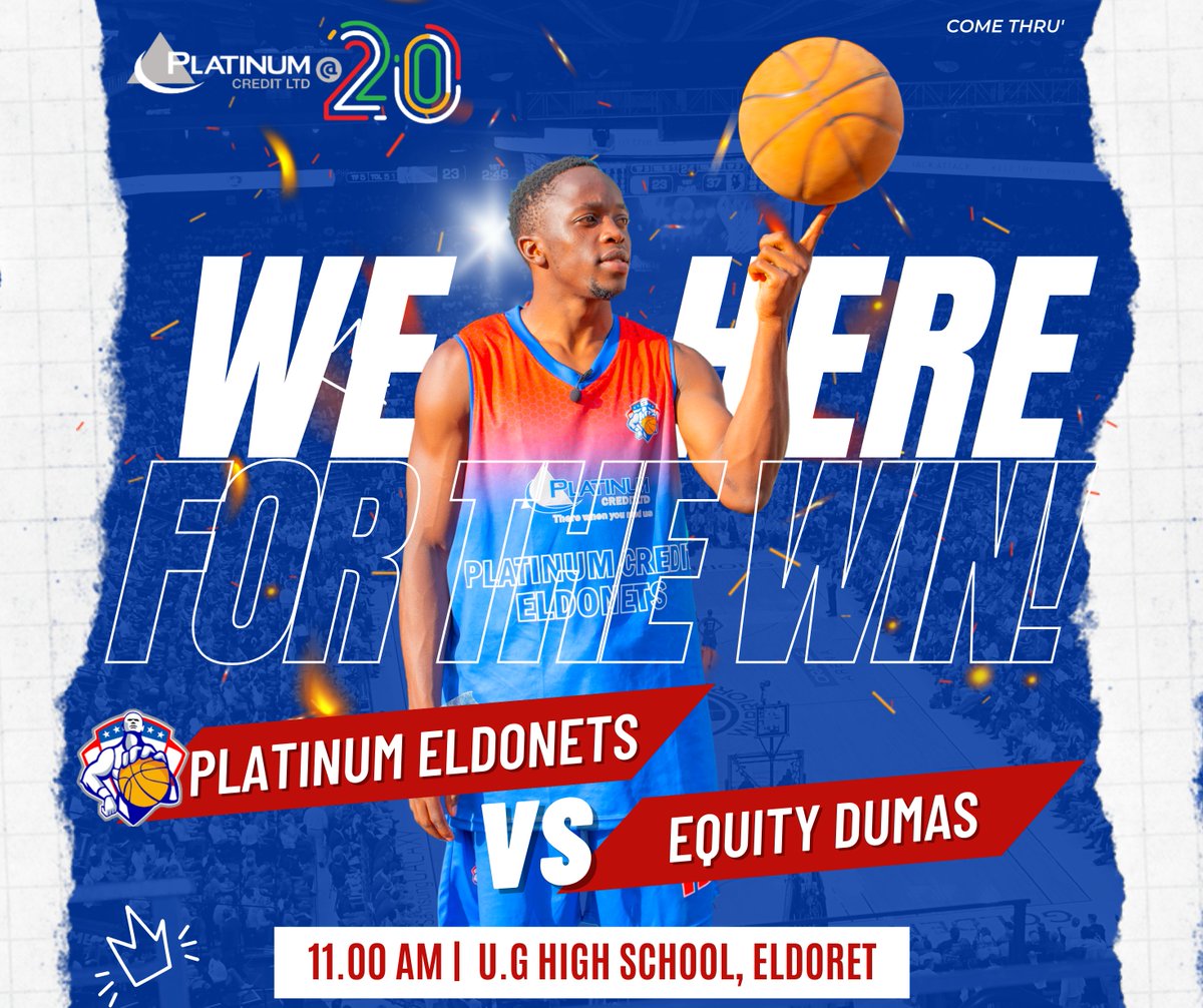 PlatinumCKenya's tweet photo. Come cheer @PlatinumEldonets today pale home grounds UG High School from 11 am! 
We are here for the win. 
#Basketball #Eldonets https://t.co/Ry1GV4Mm8d