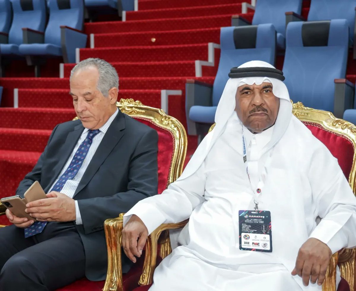 UAE_KF's tweet image. اللواء الرزوقي يعرب عن سعادته بتنظيم الدوري العالمي للشباب للمرة الأولى بإمارة الفجيرة
تحت رعاية سمو الشيخ محمد بن حمد الشرقي ولي  امارة الفجيرة 

#k1 #karate1 #Karate1Fujairah #uaekarate #karatespirit  #k1fujairah