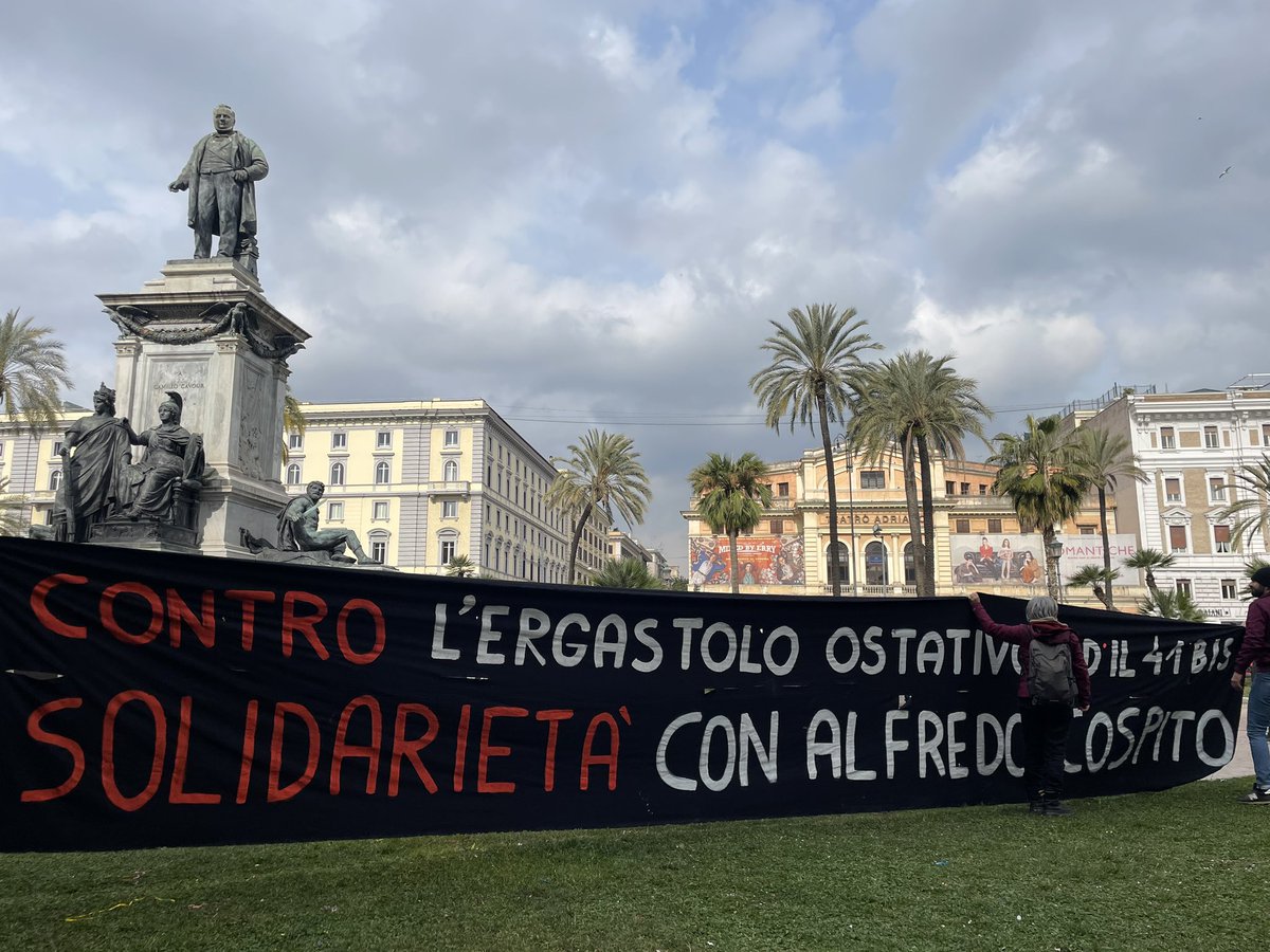 In attesa della sentenza della #cassazione sulla possibile revoca del #41bis per Alfredo #Cospito