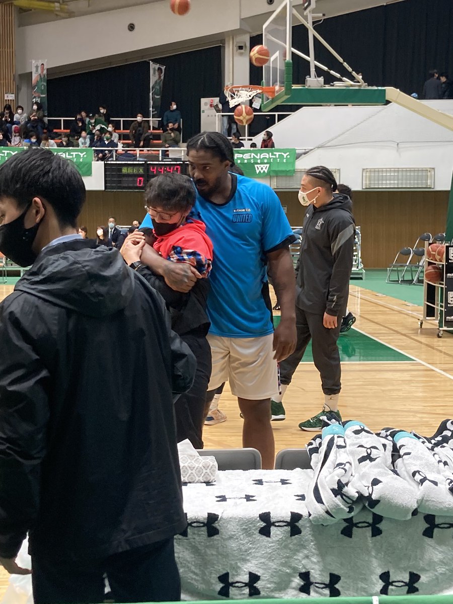 okasanyamasan's tweet image. アウェイばっかり来て有明こないっすよねなんて言われたんでピンの写真はありません😎 #東京ユナイテッドBC #ブルズファミリー