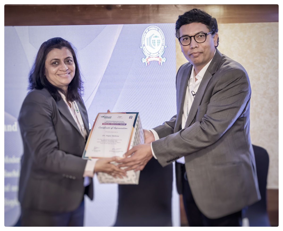 PremasBiotech's tweet photo. #BiosimilarWorkshop was such a successful event!
Thank you to everyone who attended the event and our Co-founder, Dr. nupur Mehrotra’s speaker session. It was a pleasure meeting everyone.
#goa #vaccines #sponsor #biopharmaceuticals #VLP #innovation #emergingtechnologies https://t.co/tdl03y1fZH