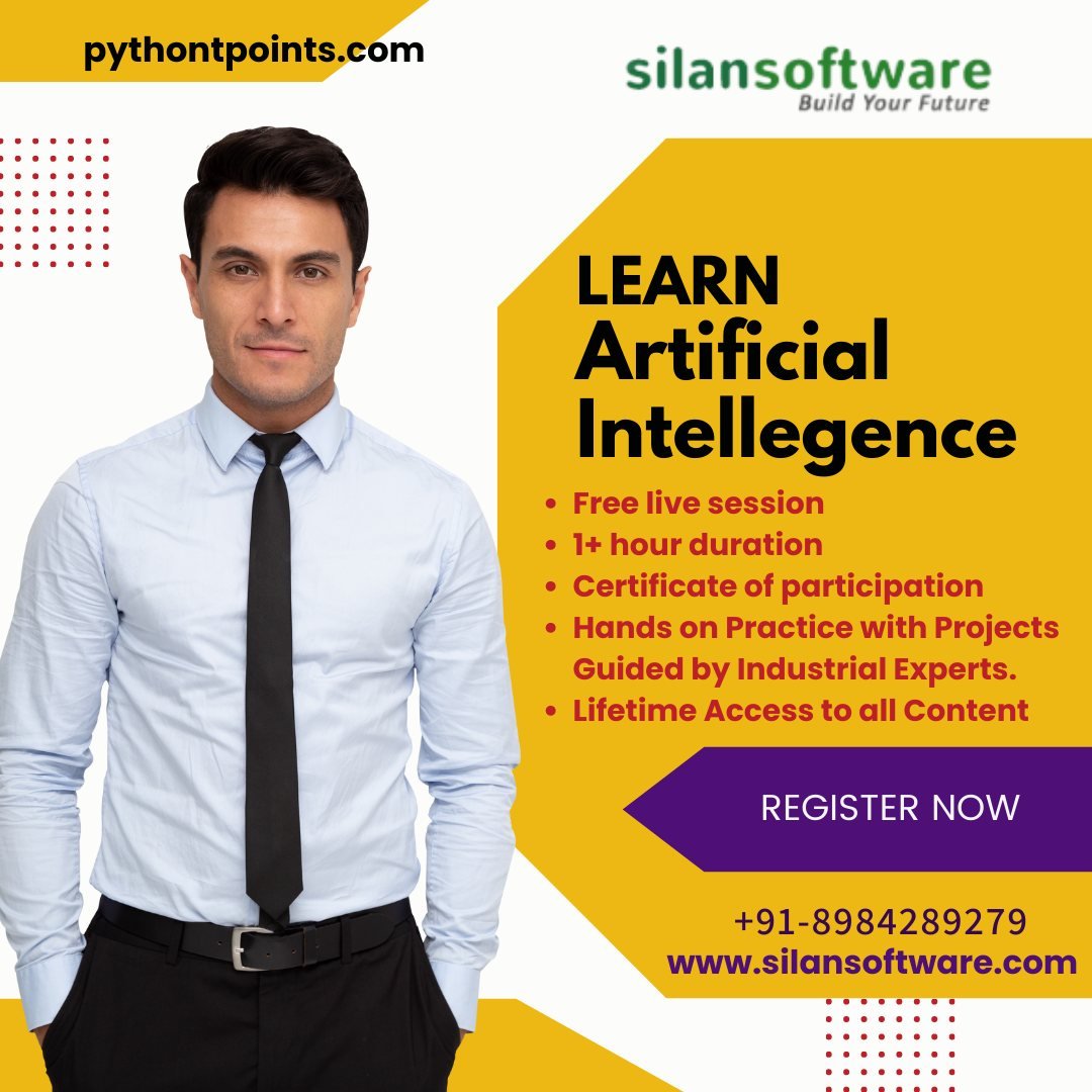 SilanSoftware's tweet photo. Join our PG Program & Learn Artificial Intelligence using Python with us to boost your knowledge in AI..
#python #Pythoncourses #pythontraining #pythontrainingcourse #trainingcourses #datascience #liveclass #capstone #project #careers #careercourses #education #educational https://t.co/KfIaVlxcPi