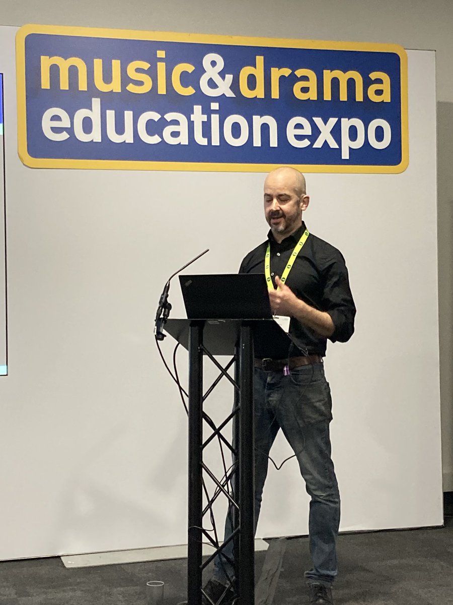 surrey_arts's tweet photo. Fantastic to be at the #mdexpo to hear our very own Jim Pinchen presenting and sharing our learning from our music programmes working with displaced people. We hope we can help others to support more young people @SurreyNews https://t.co/ofvEnUENDX