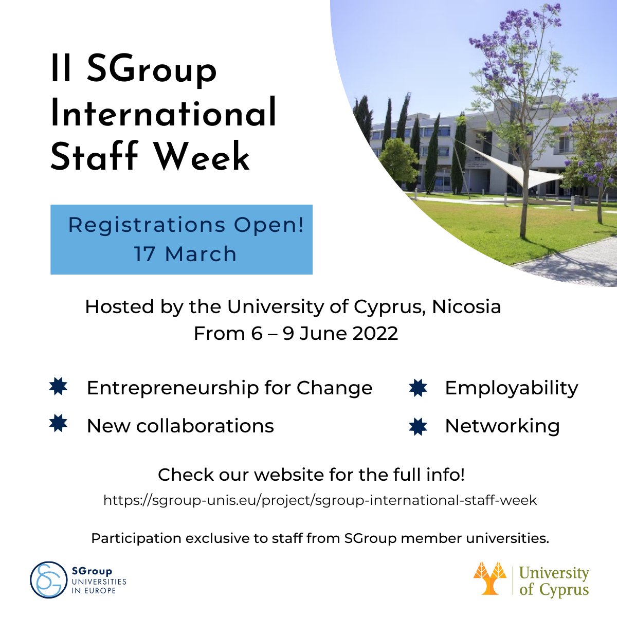 SGroup - Universities in Europe tweet media