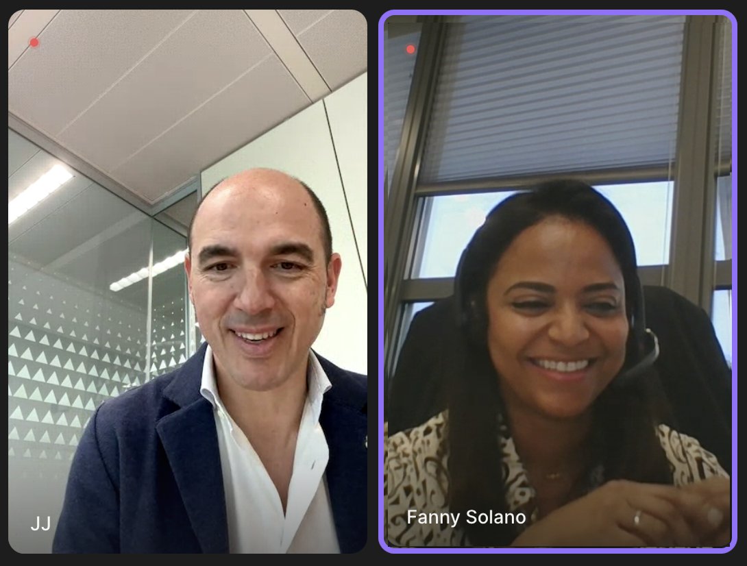 Alastria_'s tweet photo. Behind the scenes del nuevo episodio de #BlockchainBites, dedicado al #eurodigital y con una invitada muy 🔝: Fanny Solano @caixabank. 
Stay tuned! En breve en todas las plataformas. https://t.co/wuKtYDUXZH