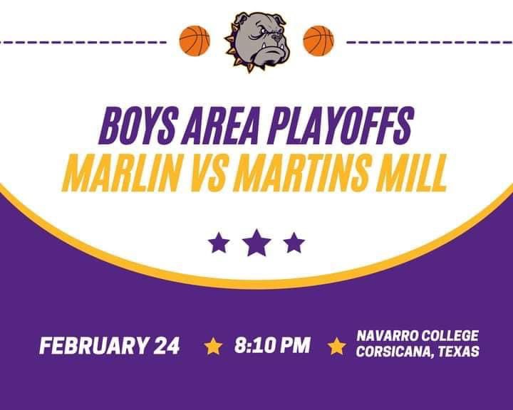 Good Luck tonight BULLDOGS!! 
Let’s Eat! 🏀💪🏾🏀

<a href="/MarlinHSBB/">Marlin High School Boys Basketball</a> <a href="/coachensley_/">Andrew Ensley, M.S.</a>