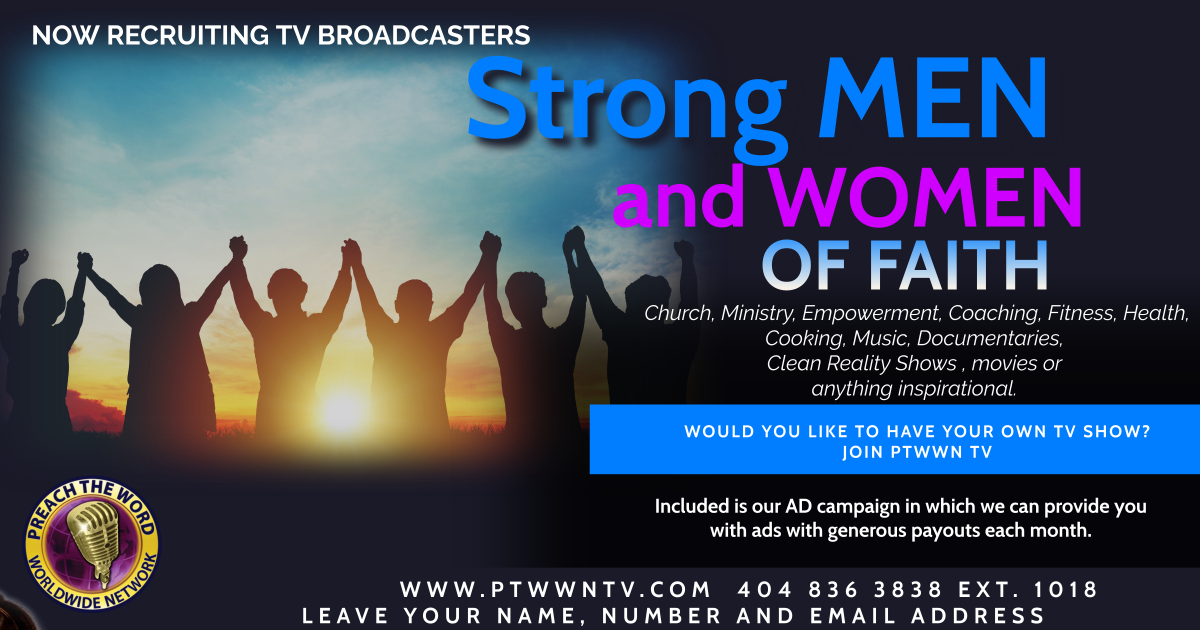 impoweredglobal's tweet photo. We are looking to schedule intake appointments for Men and Women of Faith interested in their very own TV Broadcast!  
This unique opportunity is offered for a limited time while GRANT funds for reduced airtime last (restrictions apply).     
 DON'T DELAY! Call NOW. https://t.co/CrnC4Z6XsK