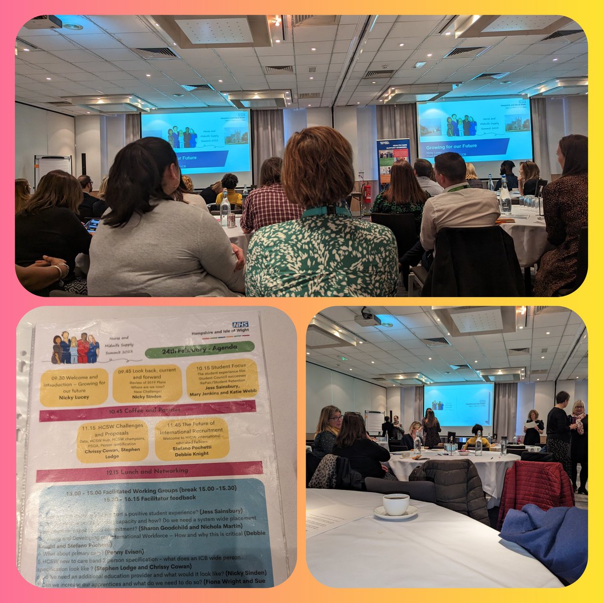 Absolute pleasure to be part of the Workforce conversations today with the Nurse & Midwifery Supply Summit 2023. Lots of exciting ideas for #TeamIoW. #HEEFuture #FNFstudents #HCSW @IOWNHS @ElizaMathew @JulietPearce4 @IoWNHSEducation @IoWNHSRec