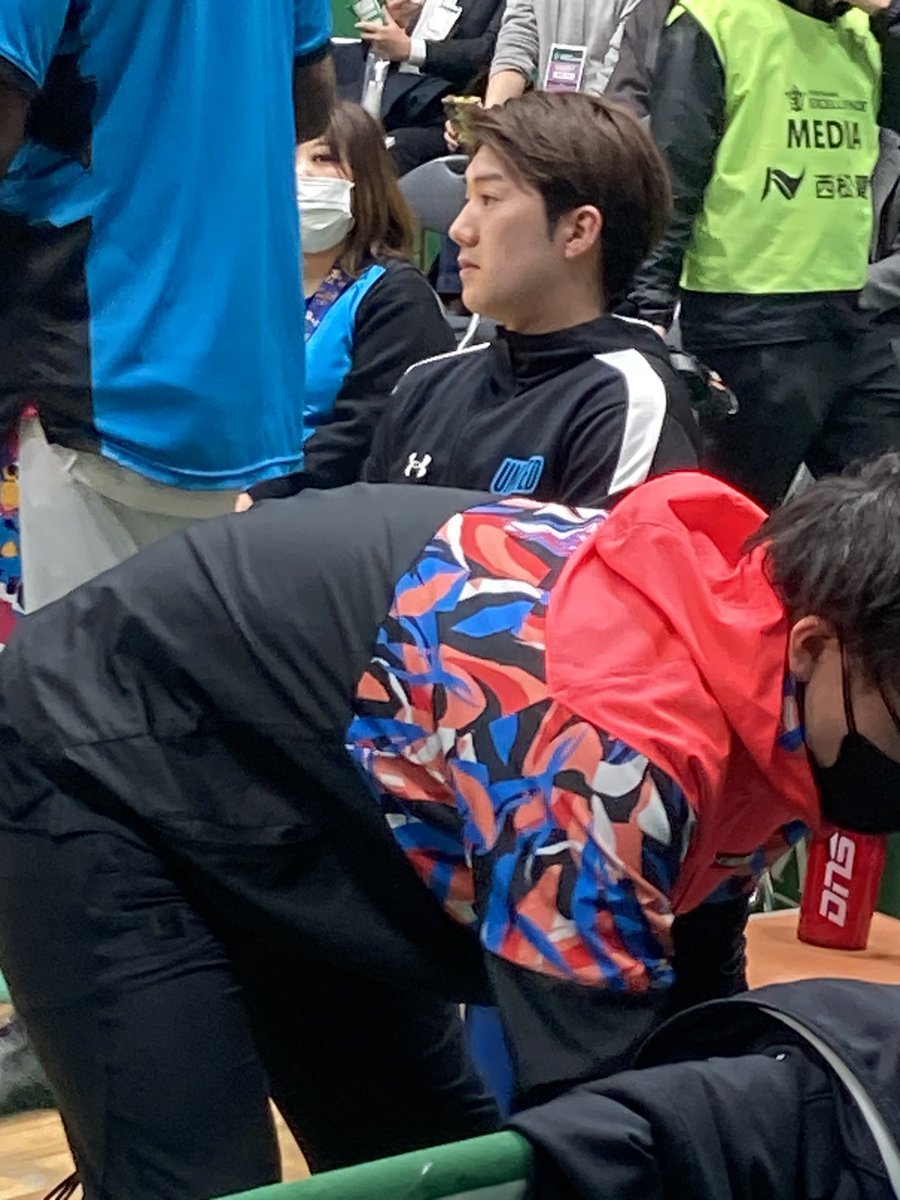 okasanyamasan's tweet image. 伊達ちゃんたむたむ越しのまさや。なんかカッコよくなった？。😏 #東京ユナイテッドBC #ブルズファミリー