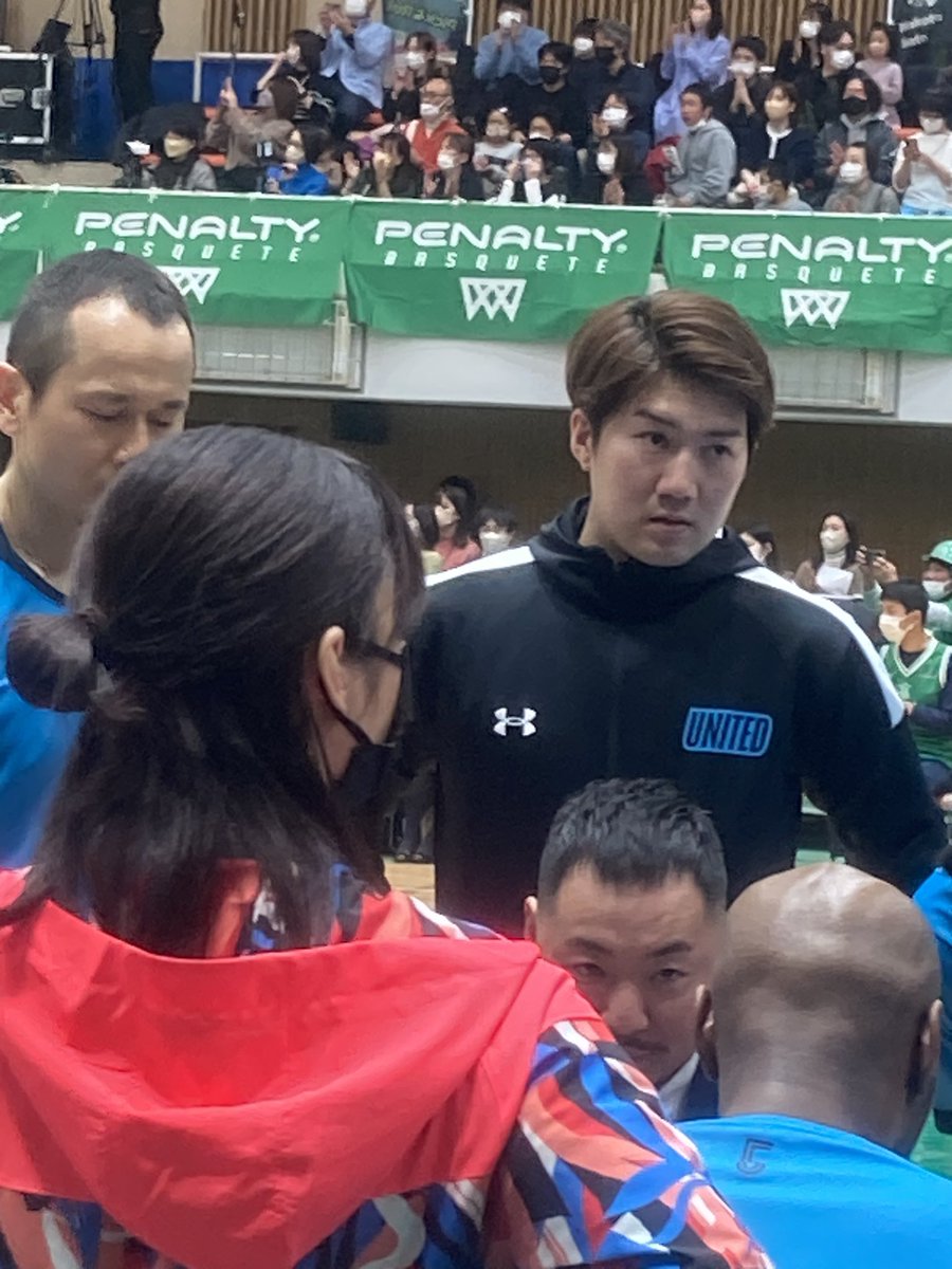 okasanyamasan's tweet image. 伊達ちゃんたむたむ越しのまさや。なんかカッコよくなった？。😏 #東京ユナイテッドBC #ブルズファミリー